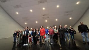 Representación ueserrista en el Panteón Nacional, en el marco del 52° aniversario UNESR.